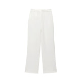 Fongt New Women's Collar Short-Sleeved Short Coat Straight Trousers 8491053 8491054