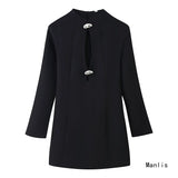 Fongt New Women's Clothing Explosion Hair Spliced Cotton Jacket
