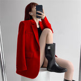 Fongt Small Suit Jacket Woman 2025 Spring And Autumn New Small High-Level Design Sense Niche Leisure Short Suit