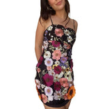 Fongt 2025 New Temperament Elegant Three-Dimensional Flower Mesh Splicing Heavy Industry Embroidery Sling Skirt