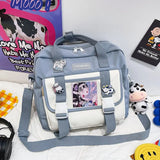 Student Campus Waterproof Backpack Women Multi-functional Travel Backpacks 2021 Schoolbags for Teenage Girls Shoulder