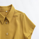 Fongt Women's Fashion Casual Shirts With A New Summer 2025 Mini Dress