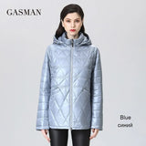 2022 NEW Spring Autumn Jackets Short fashion zipper Women coat Lightweight warm Women's jacket Hooded outwear