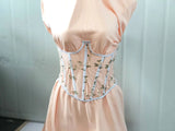 Fongt Short Embroidery Strap Girded Waist Small Vest Woman Outside The Repair Of Temperament Mesh Shape Waist Seal Woman