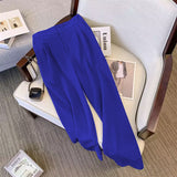 Fongt Suit Suit Pants Women Straight Loose 2025 New Spring And Autumn Leisure Wide Legs Commute Black Pants