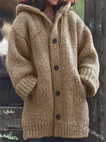 Fongt Women's Ebay Long Sweater New Cardigan Hooded Jacket M107