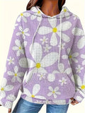 Fongt New Hooded Jacket Digital Print Casual Women's Hoodie