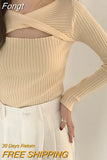 Sweater Women Pullover Hollow Out Slim Knitted Womens Sweaters Korean Style Long Sleeve Top Sueter Mujer Invierno