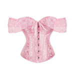 Fongt Girded Body Dress Retro Collar Collar Girded Corset Bras Shaped Black Lady