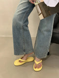 Fongt Small Fragrant Style With Skirt Silver Clip Thick Bottom Flip-Flops Women Wearing Summer Fashion Flat-Bottomed Cool Slippers