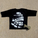 Fongt T-Shirt Five-Sleeved Loose Hip-Hop Top Tide Brand Series