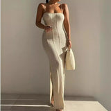 Fongt Knitted Sling Bag Hip Dress