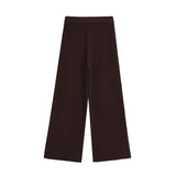 Fongt New Hollow Short-Sleeved Knitted Knitted Trousers Set