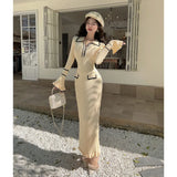 Fongt Stripe Sleeveless Bottom Dress 2025 New Fashion Temperament Vertical Stripe Dress