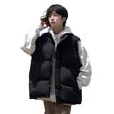 Fongt Cotton Vest Men's 2025 New Winter Shoulder Warm Boys Vest Cotton Jacket