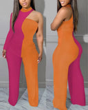 Fongt Spring And Summer New Women's Irregular Trousers Out-Shoulder Commuting