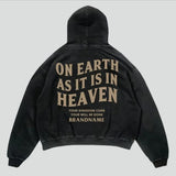 Unisex Hoodie Tops Street Hip Hop Letter Print Pullover Jacket 11282000-Outfit