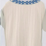 Fongt 2025 New Women's Clothing Embroidered Tard Vest
