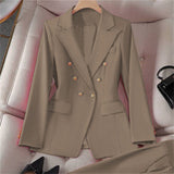 Fongt Suit Retro Coat Stylish 2025 Spring And Autumn Women's Korean Edition Casual Design Serie Swear Set