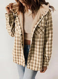 Fongt 2025 Women's Jacket Long Sleeve Hairy Hooded Jacket Jacket With Pocket
