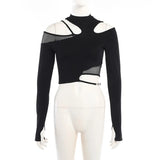 Fongt Summer New Women's Casual Pants Dark Sexy Body-In-Print Lace High-Waisted Flared