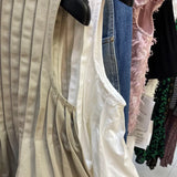 O Neck Pleated Shirts Blouses Loose Sleeveless Blusas Mujer Koreasn Chic Ruched Hem Shirt Tops Summer Clothes Women-Outfit