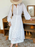 Fongt Design Holiday Dress Women's Spring 2025 New Women's Long-Sleeved Shirt