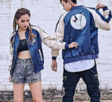 2022 Spring Autumn Embroidered Jackets Harajuku Style Men And Women Short Baseball Jacket Outwear Harajuku Accessories
