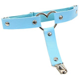 Women Punk Sexy PU Leather Garter Belt Harajuku Elasticity Body Harness Tight Suspender Strap Leg Harness Bondage