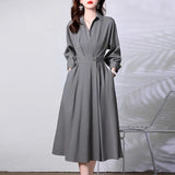 Fongt Winter Dress New Large-Size Korean Version Of Loose Long Over-Cheek Black Down Cotton Coat Women Thicken