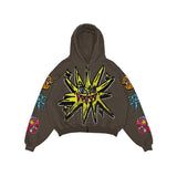 Printing Y2K Vintage Hoodie For Men And Women In The Same Style-Outfit