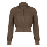 Fongt Industrial Style Line Split Pocket Flying Staff Jacket Autumn And Winter Burst Coat Top