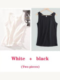 Women's Blouses Cotton and Linen Sleeveless Tops Shirt Female O Neck Summer Solid Green Tunic Blouse Basic