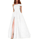 Fongt Dingy Dress Evening Dress Birthday Party Pony Dress Green High Open Fork Sexy