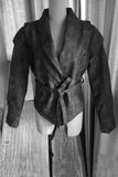 Fongt Early Spring New Women's Retro Coffee Brown Leather Coat Women