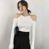 Temperament High Street Women's Top Korean Version Sweetness Fashion-Outfit