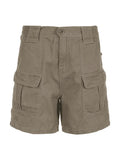 Denim Straight Leg Cargo Shorts-Outfit