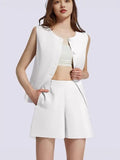 Fongt New Fashion Temperament Vest Suit Women's Clothing
