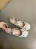 Fongt Evening Night Wind Mary Jane Shoes Women's 2025 New French Elegant Silk And Satin With Skirts To Increase Evening Shoes