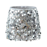 New Autumn Sequins Are Decorated With Mini Fashionable Short Skirts And Half Skirts.-Outfit