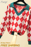 Womens Sweater Korean Style Sweaters Female 2023 Autumn Pullover Women Long Sleeve Tops Knitted Crop Sweater Jersey