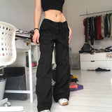 Station Women's Wear Ins Network Celebrity Street Cool Handsome Retro Low-Waisted Hot Girl Loose Jeans Girl-Outfit