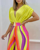 Fongt Spring And Summer New Women's Explosive Temperament Commuting Two Sets Of Trousers Suit