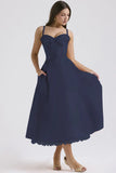 Fongt Temperament Floral Series French Summer Slings Gentle Wind Dress With Thin Floral Slings Long Skirts