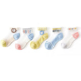 Pairs/lot 1 to 12 Years Summer Solid White Cotton Socks For Children Socks Spring No-show Low Cut Socks Boys Girls Boat