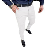 Fongt Women's Trousers Spliced Thin Multi-Pocket Broad-Legged Ladies Trousers