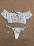 Sex Lingerie 2020 New Small Daisiness Tempting Sexy Lace Mesh Yarn