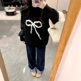 Fongt Blue Roll Edge Design Wide Leg Slack Women 2025 Spring And Autumn High-Waist Loose Straight Straight Trousers