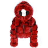 Fongt Fur Autumn And Winter New Imitation Fur Turf Warm Hat Fur Coat Woman