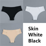 Hot Ice Silk Women Panties Invisible Ultra Thin Seamless Underwear Briefs Underpants Sexy Lingerie Solid Panties